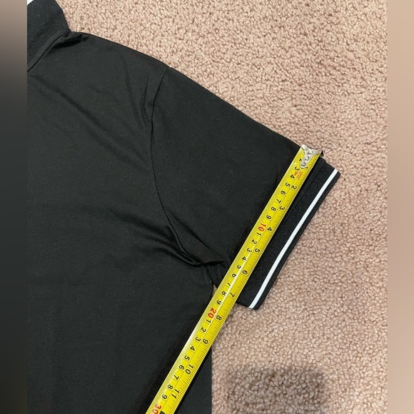 NO BRAND Men's Black Polo shirt - Picture 7 of 9